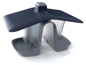 Birdyfeed Double Kétkamrás Madáretető Szürke Kőhatású 280mm