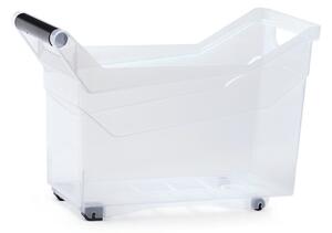 NUK 380 Átlátszó Gurulós Tárolódoboz