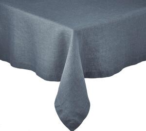 RIGA lenvászon asztalterítő, kék 250x160 cm