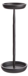 FAROL gyertyatartó, fekete 24cm