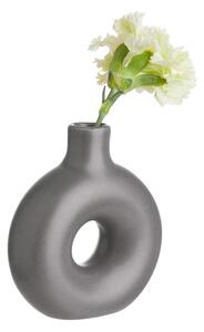LOOPY mini váza, antracit szürke 11cm