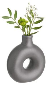 LOOPY mini váza, antracit szürke 10cm