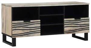 TV egységek fiókkal Fehér 100 x 33 x 46 cm Faanyag