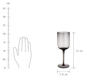 VENICE boros pohár, szürke 390ml