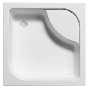 Polimat Tenor négyzet alakú zuhanytálca 90x90 cm fehér 00394