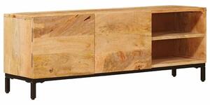 Tároló szekrények ajtóval Barna 110 x 30 x 40 cm Tömör Mangófát