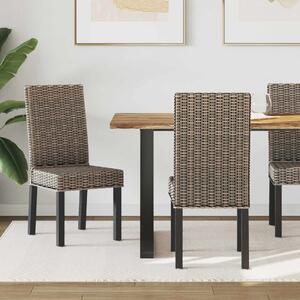 Étkezőszék 2 pcs Fekete Mosás 45 x 54 x 93 cm Tömör Mahagóni Fa
