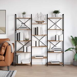 Könyvespolc Régi fa 156 x 25 x 167.5 cm Faanyag