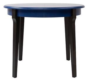 Asztal Boston 277, Fekete, Kék, 76cm, Hosszabbíthatóság, Közepes sűrűségű farostlemez, Váz anyaga