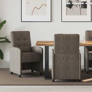 Kerekes Étkező Székek 2 pcs Sötétszürke 58 x 67 x 97 cm