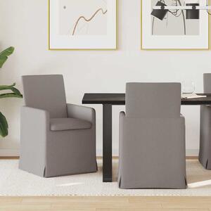 Étkező Székek 2 pcs Tópszínű 57 x 67 x 95 cm szövet