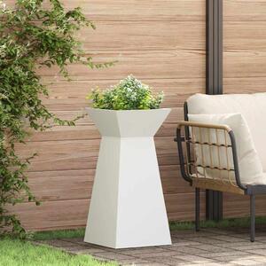 Pillér Ültető 2 pcs Fehér 35 x 35 x 73 cm Acél