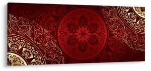 Kép - Arany mandalák (120x50 cm)