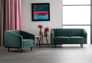 DAVE Velvet 2 kárpitozott kanapé, 150x78x85, bluvel 78