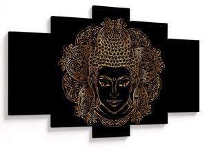 Arany Buddha képe (150x105 cm)