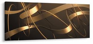 Kép - bronz szalagok (120x50 cm)