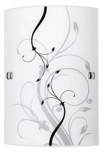 Rábalux 3691 ELINA beltéri fali lámpa fehér színben, E27 foglalattal, IP20 védettséggel, 5 év garanciával ( Rábalux 3691 )