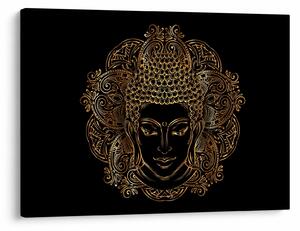 Arany Buddha képe (70x50 cm)