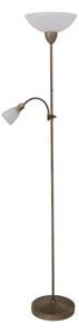Rábalux 4019 PEARLCLASSIC beltéri állólámpa bronz színben, 1db E27 és 1db E14 foglalattal, IP20 védettséggel ( Rábalux 4019 )