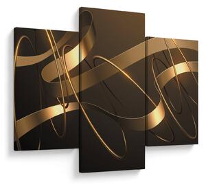 Kép - bronz szalagok (90x60 cm)