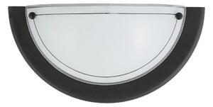 Rábalux 5163 UFO beltéri fali lámpa fekete színben, E27 foglalattal, IP20 védettséggel, 5 év garanciával ( Rábalux 5163 )