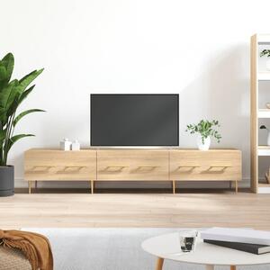 Sonoma tölgy színű szerelt fa TV-szekrény 150 x 36 x 30 cm