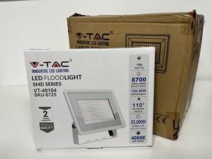 Fehér LED reflektor 100W csomag, 8+2db ingyenes