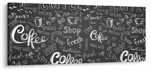 Kép - Coffee (120x50 cm)