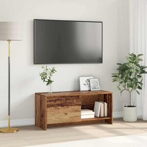TV állvány Régi fa 90 x 35 x 40 cm Faanyag
