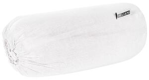 Fehér pamut gumis lepedő 140 x 200 cm JANBU