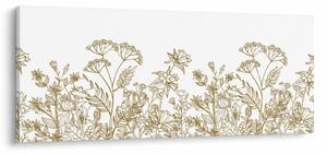 Kép - réti virágok (120x50 cm)