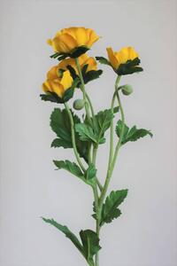 Sárga mű anemone 62 cm