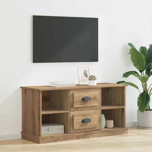 TV szekrény fiókkal Artisan tölgy 99,5 x 35,5 x 48 cm Faanyag