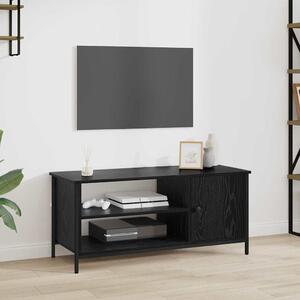 TV szekrény Musta tammi 100 x 40 x 45 cm Faanyag