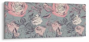Kép - Rózsák (120x50 cm)