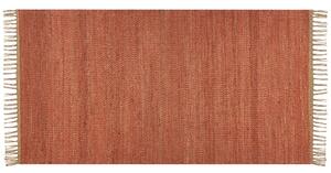 Piros jutaszőnyeg 80 x 150 cm LUNIA