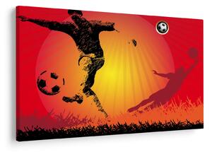 Kép - futball (90x60 cm)
