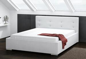DAKOTA kárpitozott ágy (fehér) 140x200 cm