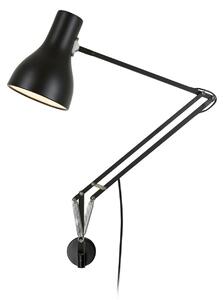 Fali Lámpa Anglepoise, Type 75, Fekete, Nappali, Alumínium, Dizájn