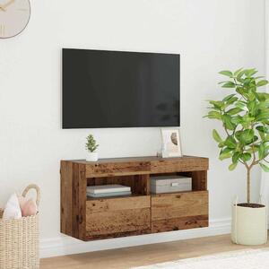TV Fali Szekrény Öreg fa 80 x 30 x 40 cm Faanyag