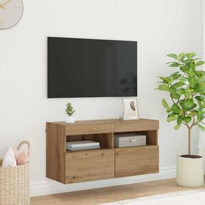 TV Fali Szekrény Artisan tölgy 80 x 30 x 40 cm Faanyag
