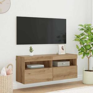 TV Fali Szekrény Artisan tölgy 100 x 30 x 40 cm Faanyag