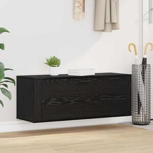Cipőszekrény polcokkal Musta tammi 100 x 35 x 38 cm Faanyag