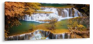 Kép - Huay, Mae, Khamin, vízesés, Thaiföld (120x50 cm)