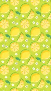 Strandtörölköző LEMONS 100x180 cm zöld, 100% mikroszálas