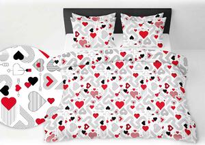 Love dream flanel ágyneműhuzat 200x140cm+90x70cm TiaHome