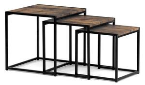 Dohányzóasztal 45 × 45 × 45 cm, MDF, öregfa AF-3003 OLW