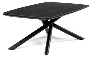 Dohányzóasztal 120 × 70 × 46 cm, szinterezett kerámia, márvány AHG-X7227 BK