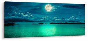 Kép - Telihold a felszín felett (120x50 cm)