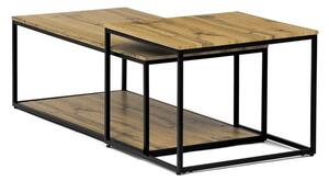 Dohányzóasztal 100 × 50 × 35 cm, MDF, vadtölgy CT-X7123 OAK